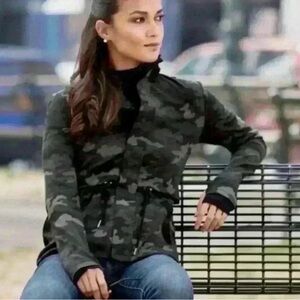 CAbi Women's Atc athletic Utility camouflage Jacket